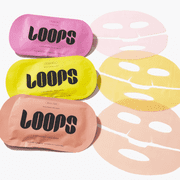 LOOPS Glow Gang Assorted Hydrogel Face Masks | 3 Glow-Boosting Korean Masks | All Skin Types