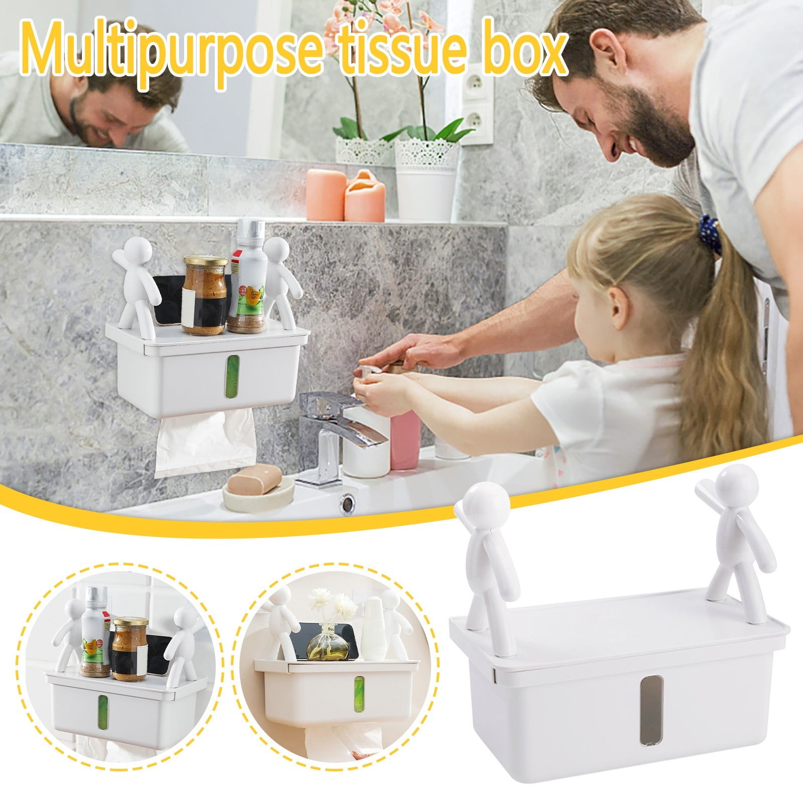 LOOPSUN Valentines Day Savings Clearance 2024! Bathroom Shelf Wall