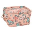 thumbnail image 1 of TUOBARR Cotton And Linen Fabric Storage Box Storage Basket Portable Storage Basket Desktop Sundries Cosmetic Storage Box, 1 of 2