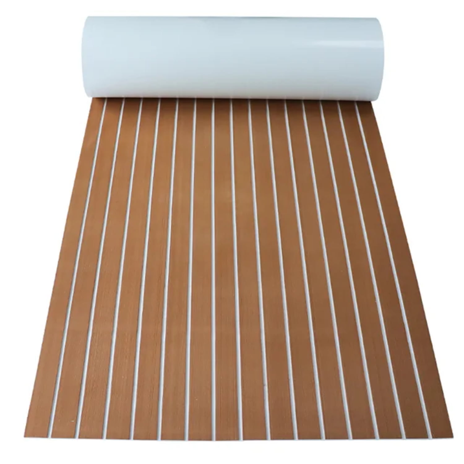 Boat EVA Foam Flooring Yacht Faux Teak Decking Sheet Carpet Floor Mat 240*60cm E