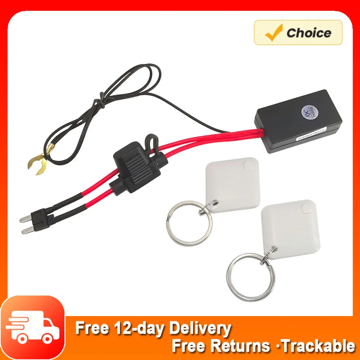 LOPNGLNG M506 Car Wireless Immobilizer Car Engine Lock Auto Antitheft