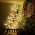 LOPNGLS 144 LEDs Lighted Vine Tree with Remote Bendable Branch Lights
