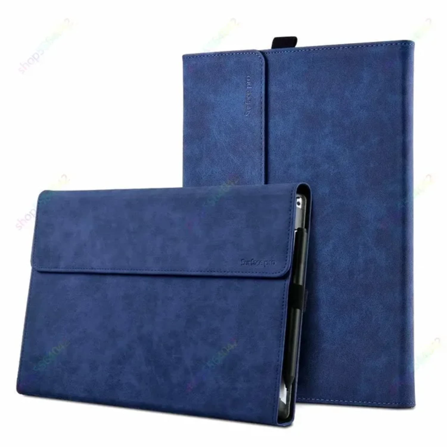 LOPNGLS Keyboard Case Surface Pro 9 8 X 13 inch PU Leather Tablet Stand ...