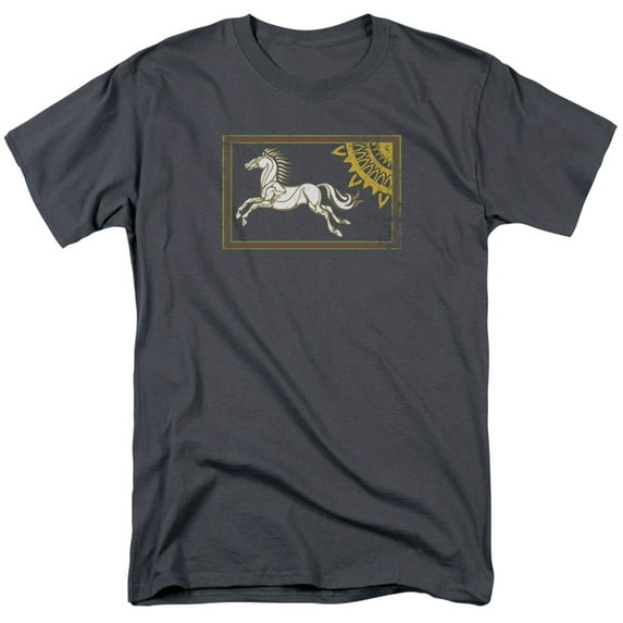 LOR/ROHAN BANNER-S/S ADULT 18/1 - CHARCOAL - 5X