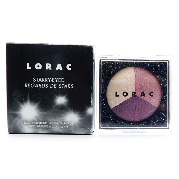 LORAC Starry-Eyed Baked Eye Shadow Trio Star Struck .15 Oz.