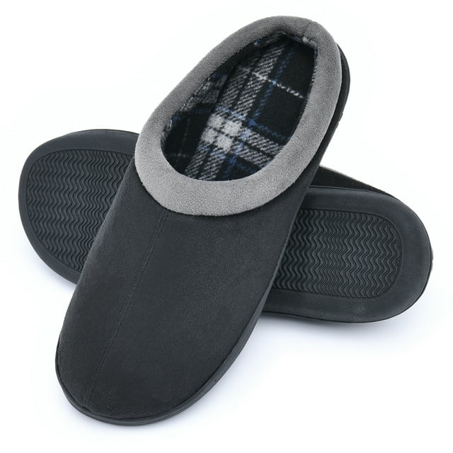 LORDFON Memory Foam Mens Slippers SlipOn House Slippers