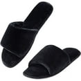 thumbnail image 1 of LORDFON Open Toe Womens Slippers Slip-On House Slippers with Memory Foam, 1 of 6