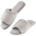 thumbnail image 1 of LORDFON Open Toe Womens Slippers Slip-On House Slippers with Memory Foam, 1 of 7