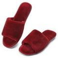 thumbnail image 1 of LORDFON Open Toe Womens Slippers Slip-On House Slippers with Memory Foam, 1 of 7