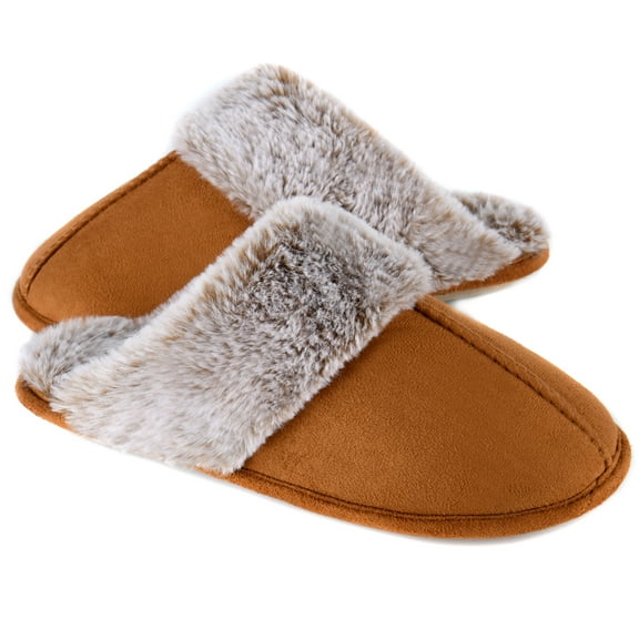 LORDFON Warm Womens House Slippers with Fluffy Fuzzy Plush Lining for Winter