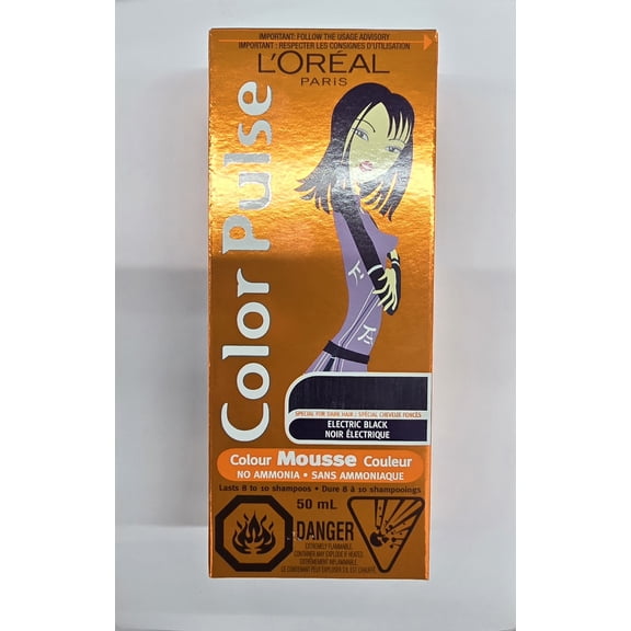 LOREAL PARIS COLOR PULSE - ELECTRIC BLACK