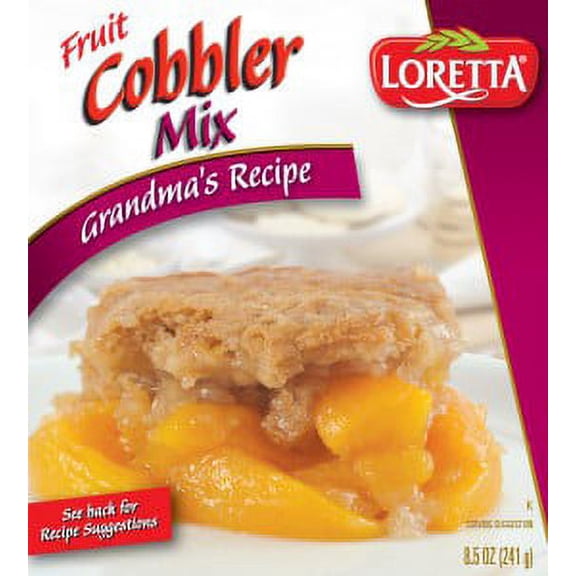 LORETTA FRUIT COBBLER MIX 8.5 OUNCE