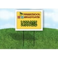 thumbnail image 1 of LORRAINE PRESCHOOL GRADUATE 18 in x 24 in Yard Sign Road Sign with Stand, 1 of 4