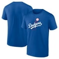 thumbnail image 1 of Los Angeles Dodgers Men's Royal Top Ranking Cooperstown Collection T-Shirt, Up to Size 3XL, 1 of 1