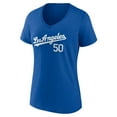 thumbnail image 1 of LOS ANGELES DODGERS Womens Primry Color Cotton Player Short Sleeve Tee - M Betts, 1 of 1