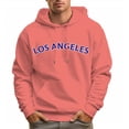 thumbnail image 1 of LOS ANGLES Letters Hoodie Soft Comfortable Sweatshirt for Men, 1 of 16