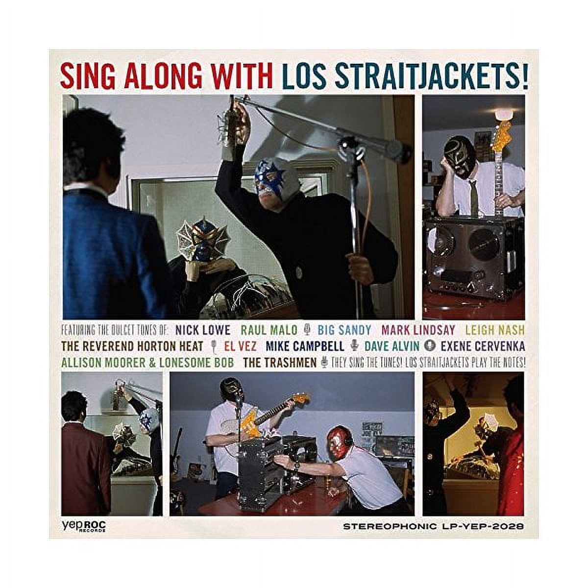LOS STRAITJACKETS - Sing Along with Los Straitjackets - Vinyl - Walmart.com