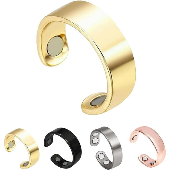 LOSD Vayro Ring, Original Magnetic Wellness Ring, Double Magnet for Women and Men Lightweight and Water-Resistant