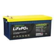 LOSSIGY 12V 280AH LiFePO4 Lithium RV Battery, Perfect for Solar System, Marine, 3584Wh 5000+ Deep Cycles, Built in BMS with 10 Yrs Lifespan