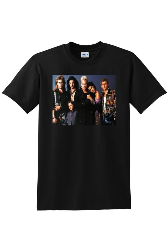 LOST BOYS T SHIRT 1987 vampire cast photo poster tee SMALL MEDIUM LARGE or XL