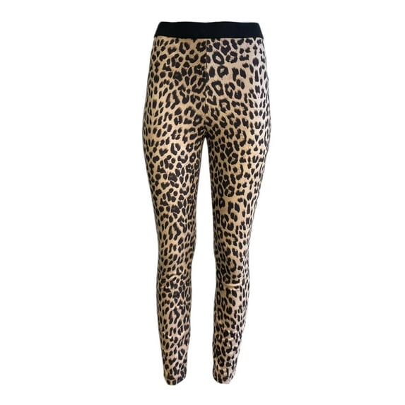 LOST IN LUNAR Women's Viper Pants, Leopard, S