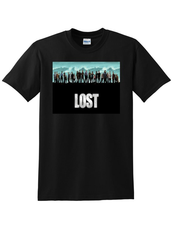 LOST T SHIRT tv show season 1 2 3 4 5 6 SMALL MEDIUM LARGE or XL