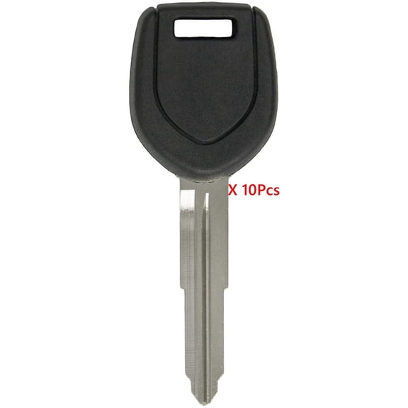 LOT 10 Transponder Chipped Master Key Blank For Mitsubishi MIT17A-PT - MN141307