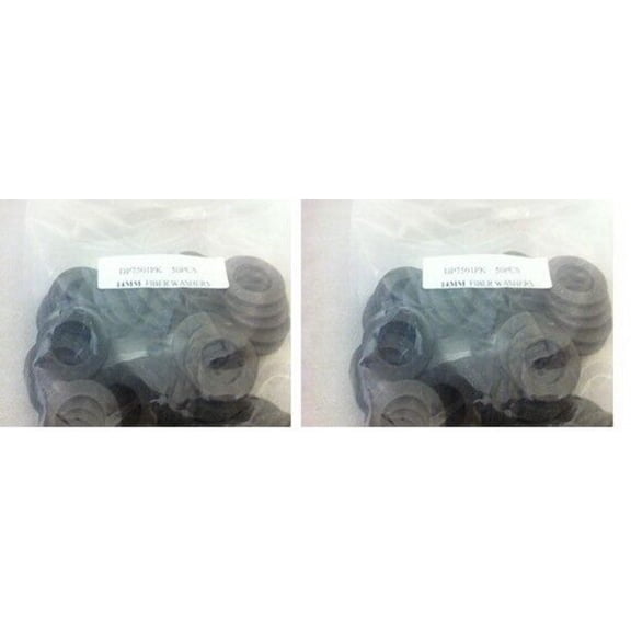 LOT 100 DP7501PK OIL DRAIN PLUG CRUSH WASHERS GASKETS 14MM FIBER