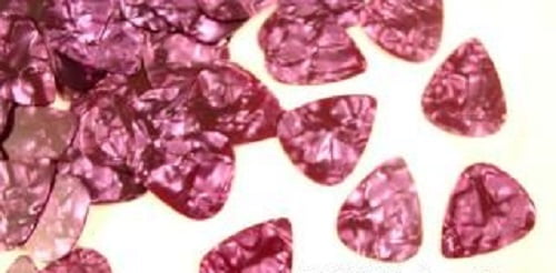 LOT 500: PURPLE Tortoise - GUITAR PICKS Celluloid .48mm