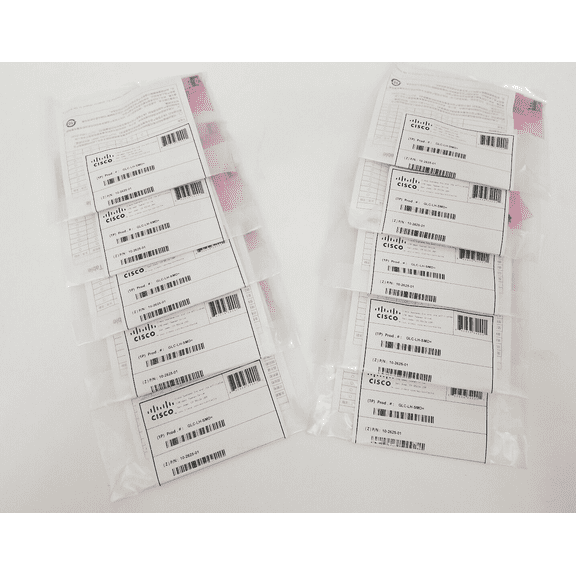 LOT OF 10 NEW SEALED Cisco GLC-LH-SMD 10-2625-01 Transceiver Module