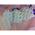thumbnail image 1 of LOT OF 12 PLASTIC PAINT TRAY 6 WELL PALETTE RECTANGLE, 1 of 1