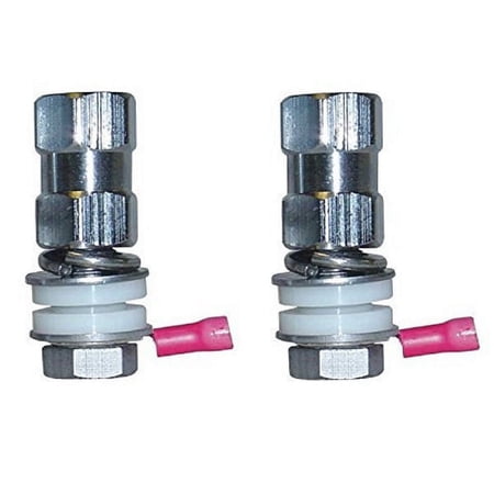 LOT OF 2 FIRESTIK K-4 CB RADIO ANTENNA HEAVY DUTY LUG STYLE STUD MOUNT