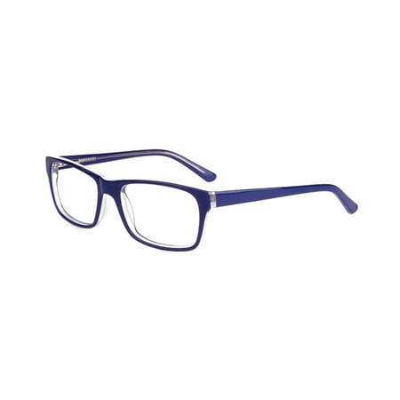 LOT OF 2 SUCCESS : XPL ETHAN EYEGLASSES PLASTIC BLUE AND BLACK 53-17-140