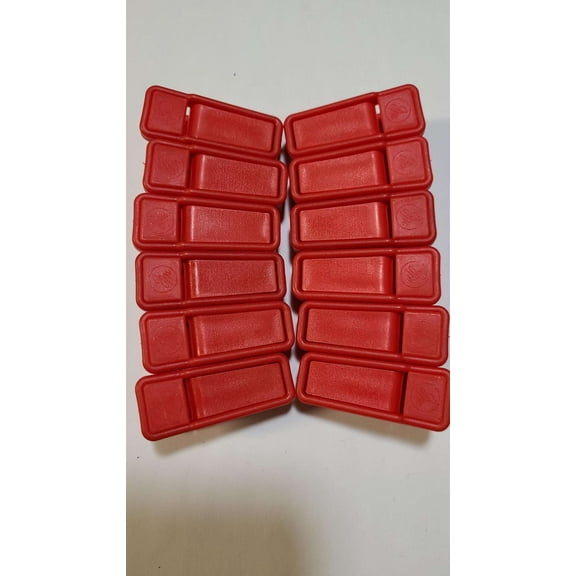LOT OF 36 - JOY MANGANO HUGGABLE HANGER CLIPS (Red)