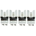 thumbnail image 1 of LOT OF 4 Workman MH2 CB/10 Meter/Ham Radio Microphone Hanger Holder Mic Clip, 1 of 2