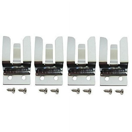 LOT OF 4 Workman MH2 CB/10 Meter/Ham Radio Microphone Hanger Holder Mic Clip