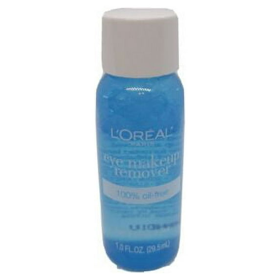 LOT OF 5 L'oreal Paris Oil-Free Eye Makeup Remover, 100% Oil-free ,1 oz
