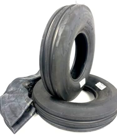 Tri Rib Wheel LOT OF TWO (2) 4.00-8 4.00x8 Air Loc Tri Rib (3 Rib) Tires with Tubes ...