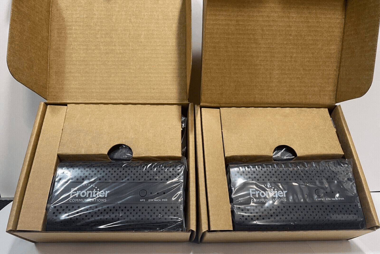 LOT OF TWO Frontier FCA252 MoCa 2.5 Ethernet Network Adapter