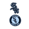 thumbnail image 1 of LOT SET OF 2 CHICAGO WHITE SOX MLB BASEBALL IRON ON PATCHES 3”x3”, 1 of 3