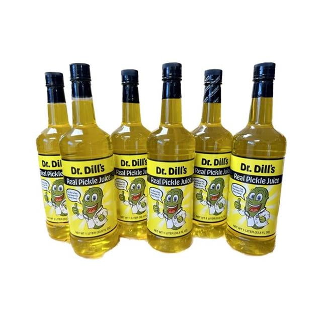 LOT of 6 Dr. Dill Pickle Juice Pickle Juice for Leg Cramps Pickle