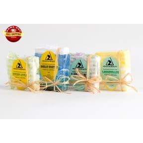 LOT of SOAP BARS (4) HAND MADE NATURAL RELAXING MOISTURIZING BODY & SKIN PURE