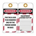 thumbnail image 1 of LOTAG1ST Polytag National Marker Danger This Tag Lock to Be Removed Onl (Pack of 25), 1 of 1