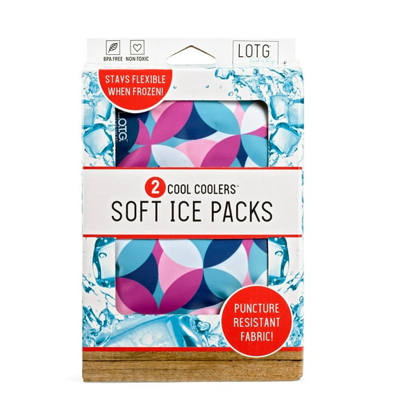 LOTG Soft Gel Ice Pack, Set of 2
