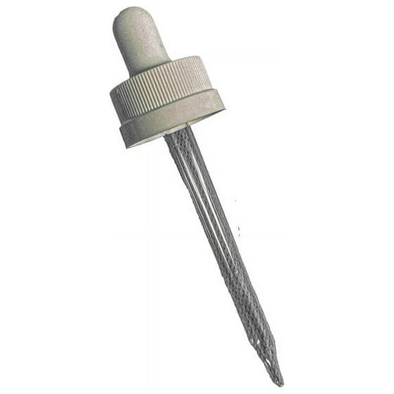LOTOF 12-Dropper Closure Top for 2oz/60ml (20-400 Neck sz) Boston Round Bottles