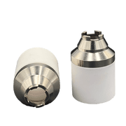 LOTOS APEX DC8502 Drag-Cut Shield Consumables Set for LTP8500 Pilot-Arc Plasma Cutter 2  Retaining Cup, 2  Drag Shield