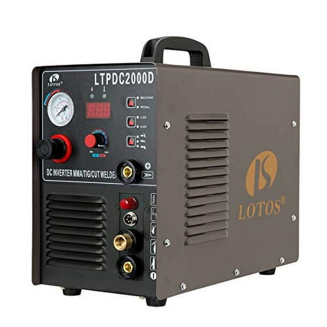 Lotos Pilot Arc Dual Voltage Plasma Cutter and 200A Tig/Stick Welder LTPDC2000D