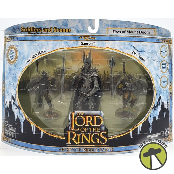 LOTR Armies of Middle-Earth Fires of Mount Doom Battle Scale Figures ...