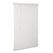 LOTUS & WINDOWARE Cordless 1-inch Aluminum Blind, 94.5" x 48", Alabaster,Smooth, Room Darkening, Horizontal Blinds for Living Room, Bedroom, Interior Door Windo