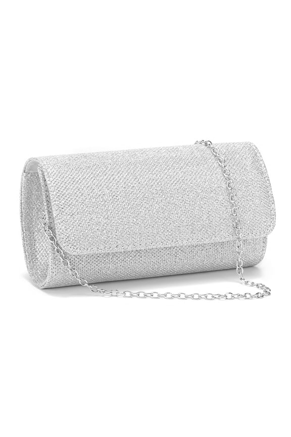 Clutch Purses for Women, Evening Bag with Detachable Chain Ladies Sparkling Party Handbag Wedding Bags